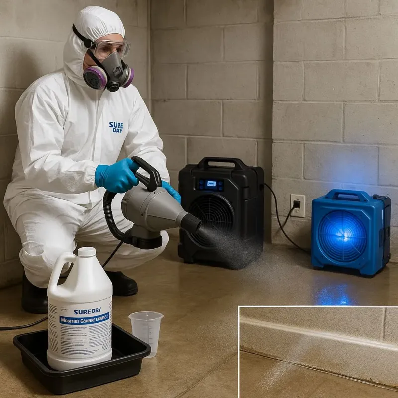 Sanitization and Odor Removal process in Maiden, NC