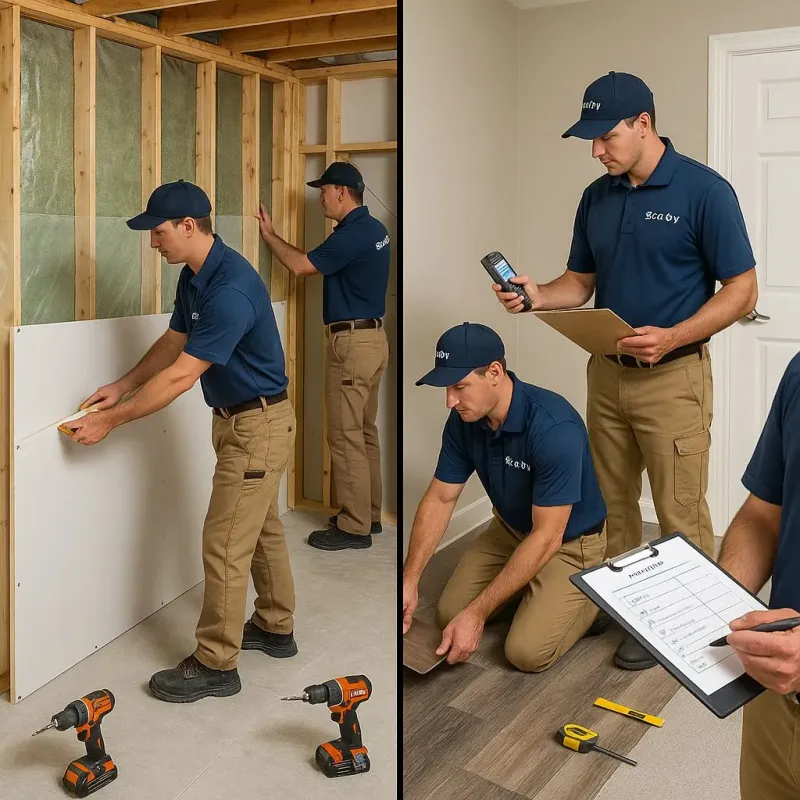 Repairs and Reconstruction process in Maiden, NC