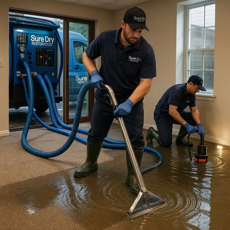 Water Extraction and Removal process in Maiden, NC